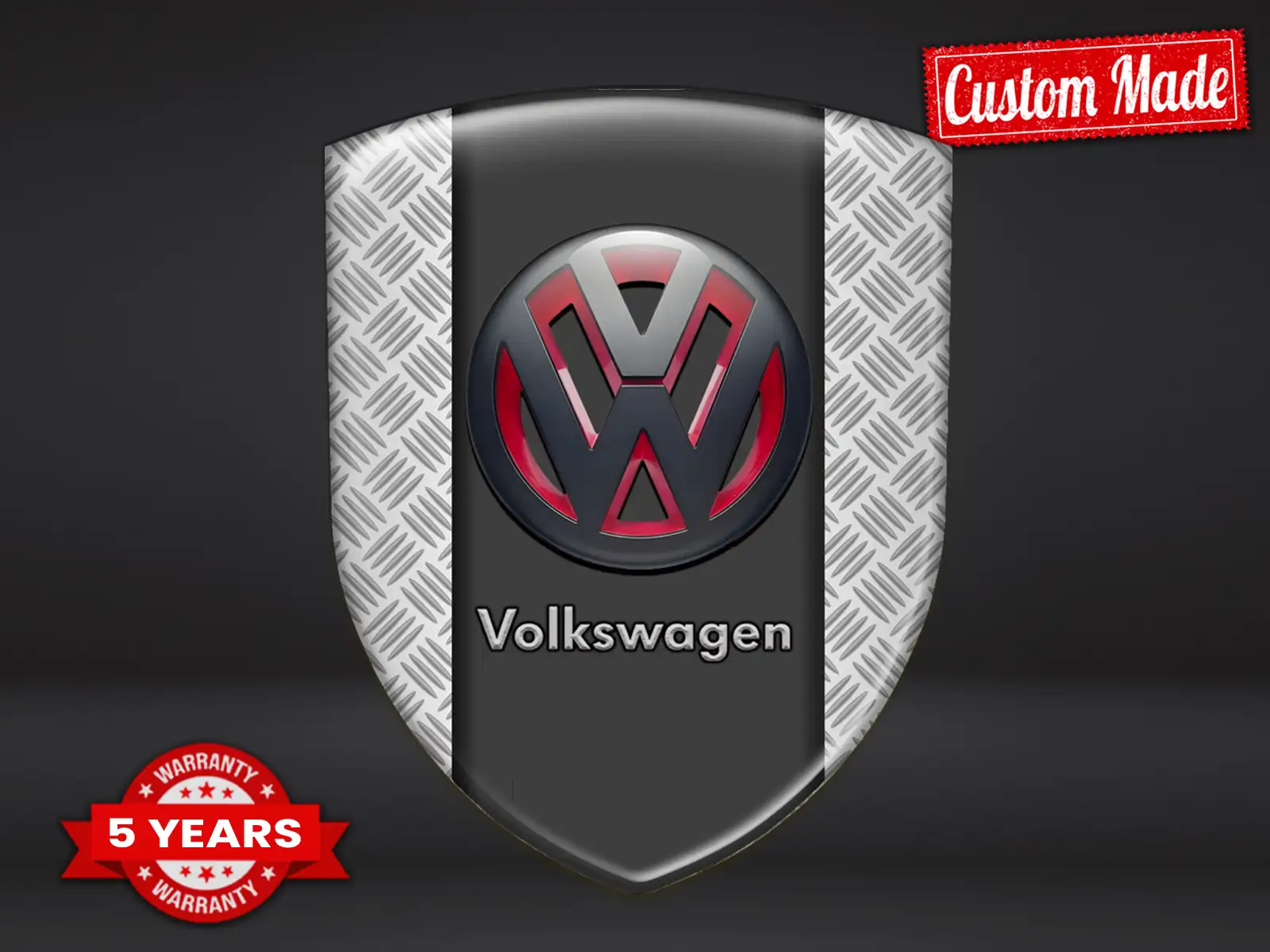 VW Custom Logo Stickers Universal High End Customizable